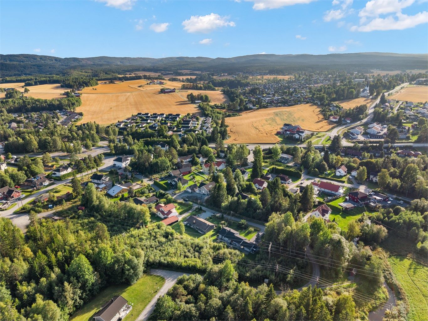 Nærhet til turterreng og landlige omgivelser.