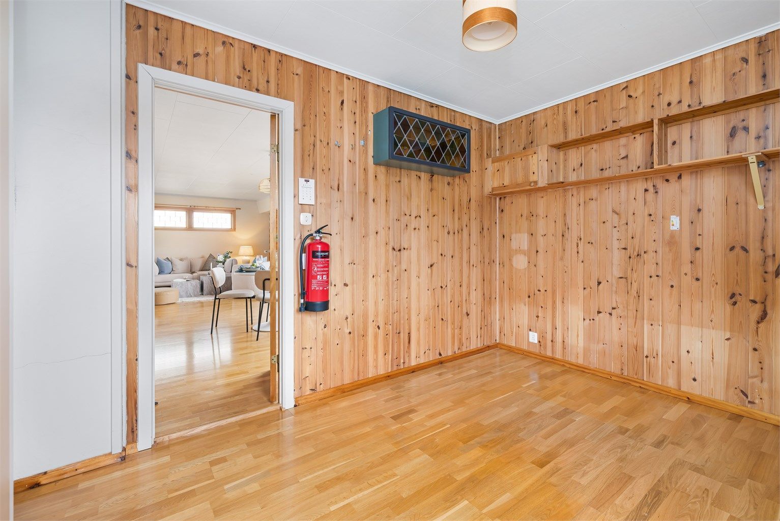 Hovedsoverom med inngang fra stue