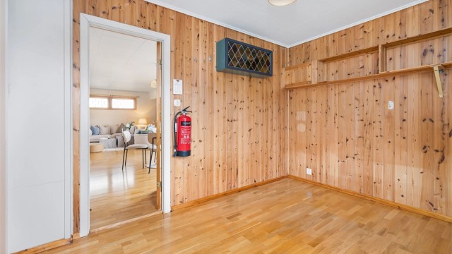 Hovedsoverom med inngang fra stue