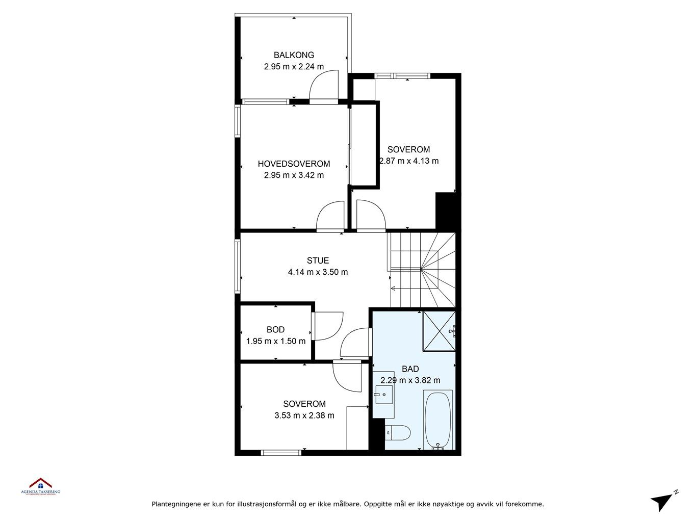 Plantegning 2.etasje