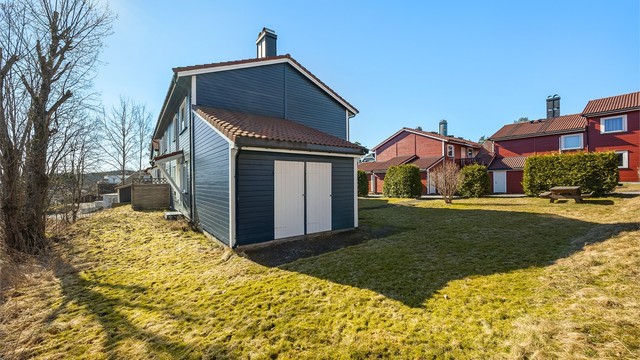 Uteomåde - flotte fellesområder rett utenfor inngangspartiet