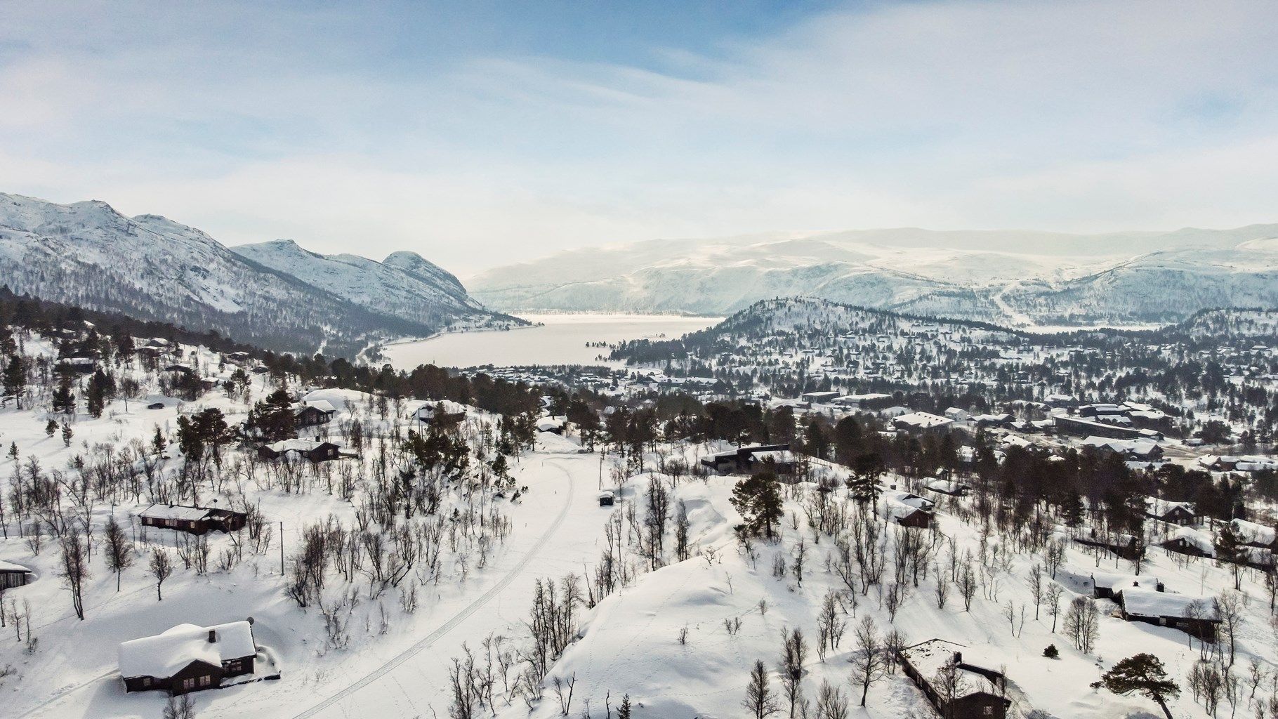 Flott utsikt og sentral beliggenhet.