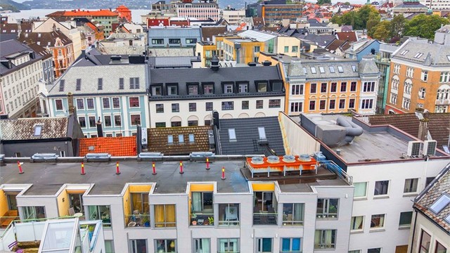 Perfekt beliggenhet for deg som ønsker å ha hele Bergen som nærmeste nabolag.