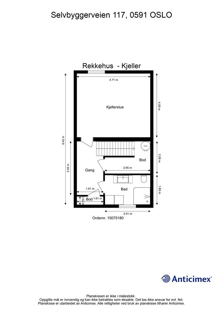 Plantegning - Kjeller