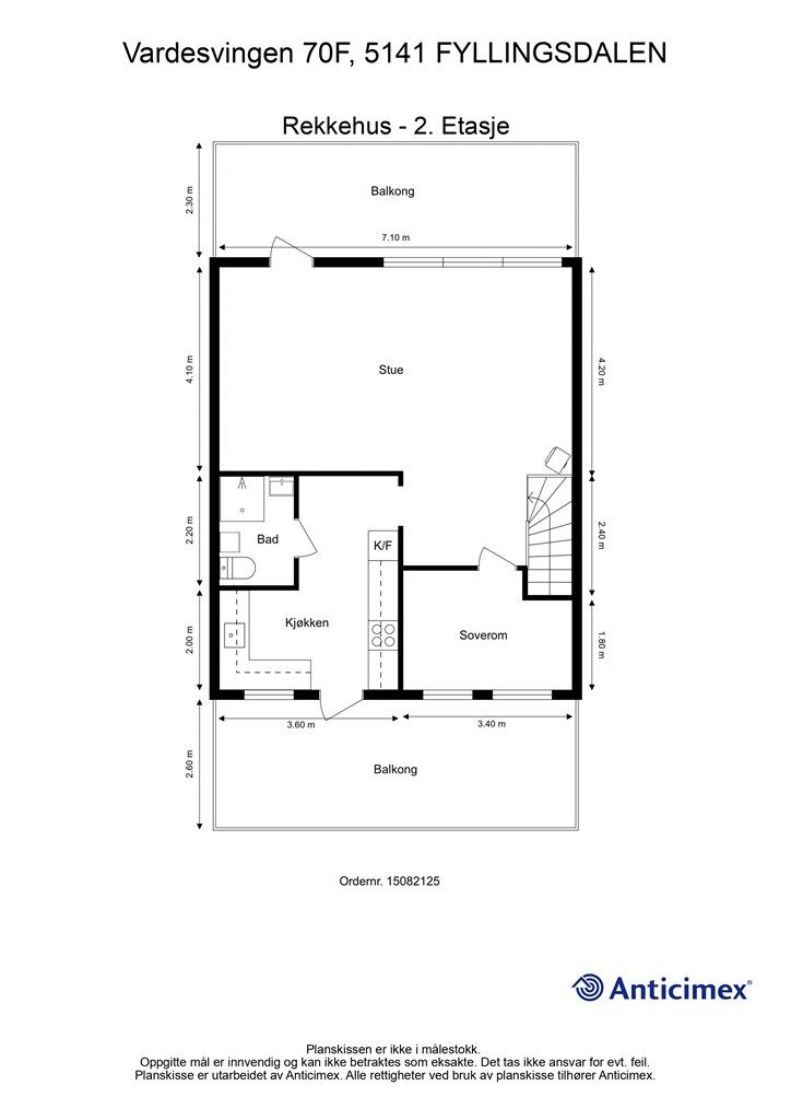 Plantegning - 2. Etasje