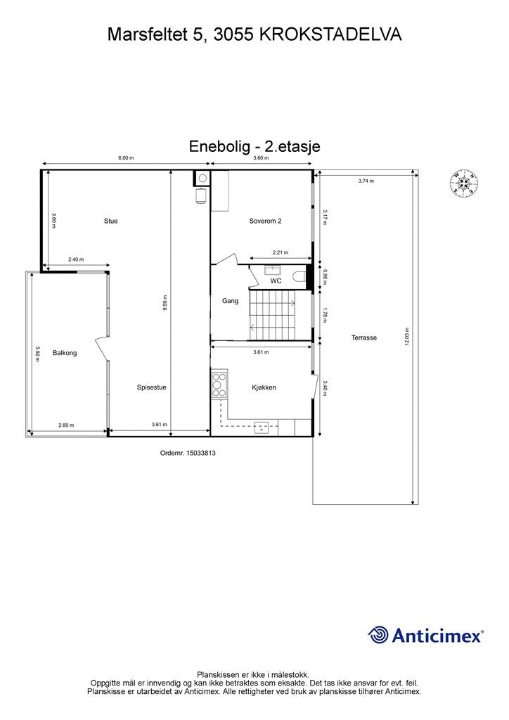 Plantegning 2. etasje