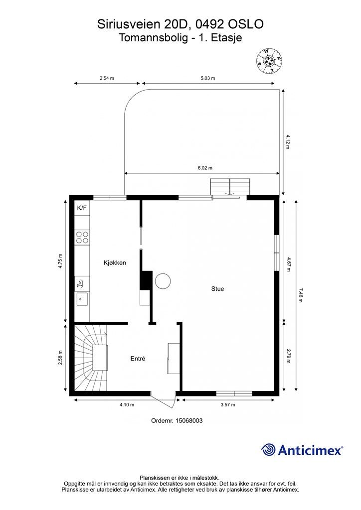 Planskisse 1. etasje