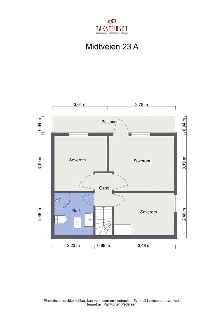 Planskisse 2. etasje