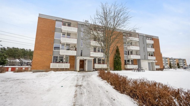 Blokkens fasade fra nord.