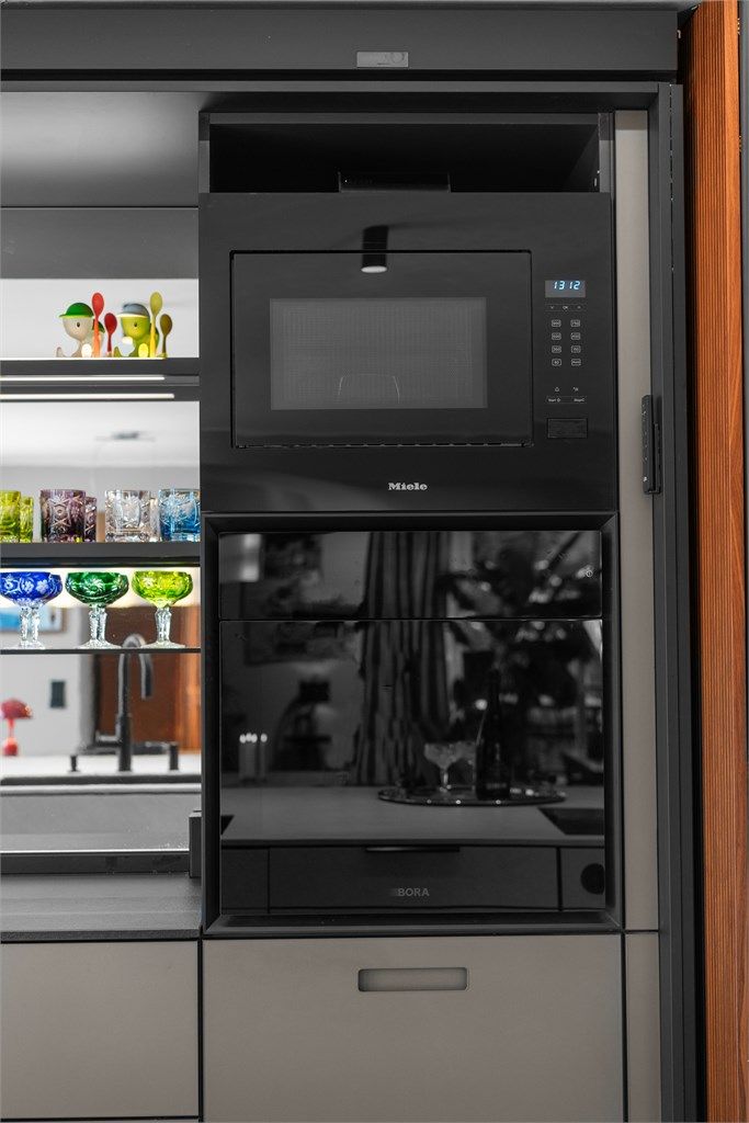 Integrert stekeovn og mikro fra kvalitetsleverandørene Bora og Miele