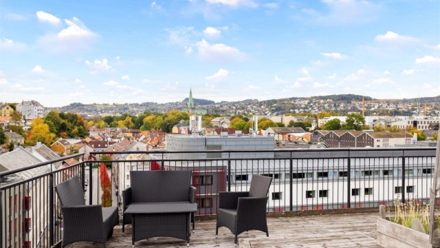 Her kan man nyte en storslagen panoramautsikt over Trondheim!