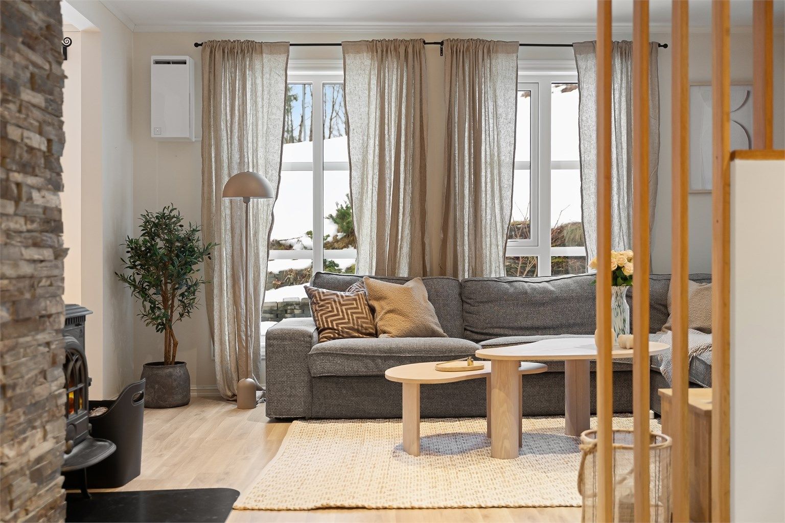 Delikat og innbydende 3-roms selveierleilighet i rolig og barnevennlig område