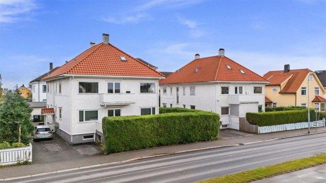 Fra nabolaget på Kampen er det kort vei til både Stavanger sentrum og Byfjorden.
Foto: Marianne Lyse