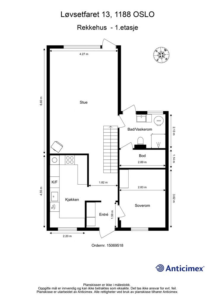Plantegning - 1.etasje