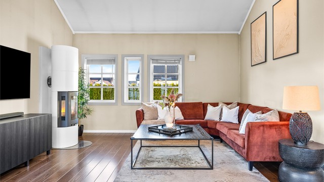 Peisovnen gir både hygge og god varme på kalde dager.