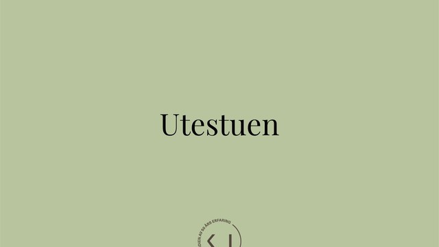 Utestuen