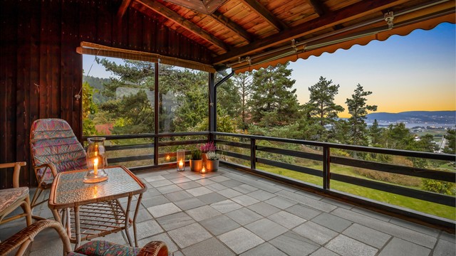 Terrasse - Kveldsbilde.