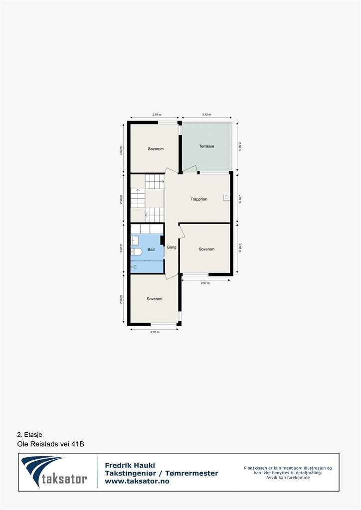 Plantegning- 2. etasje