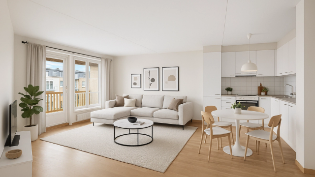 Eiendomsmegler Krogsveen v/ Andreas Christophersen ønsker velkommen til Pærehagen 2! (Digital styling)