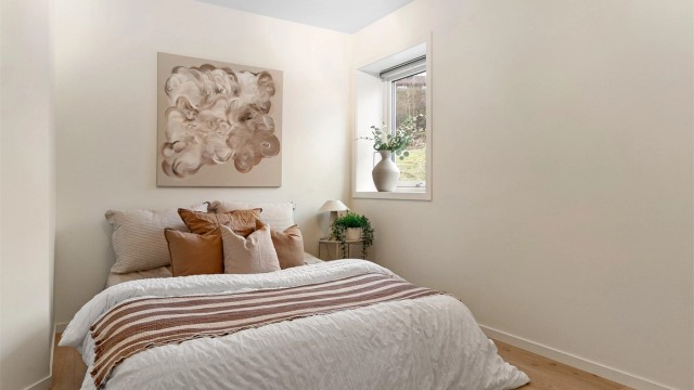 - Hovedsoverommet er av god størrelse -