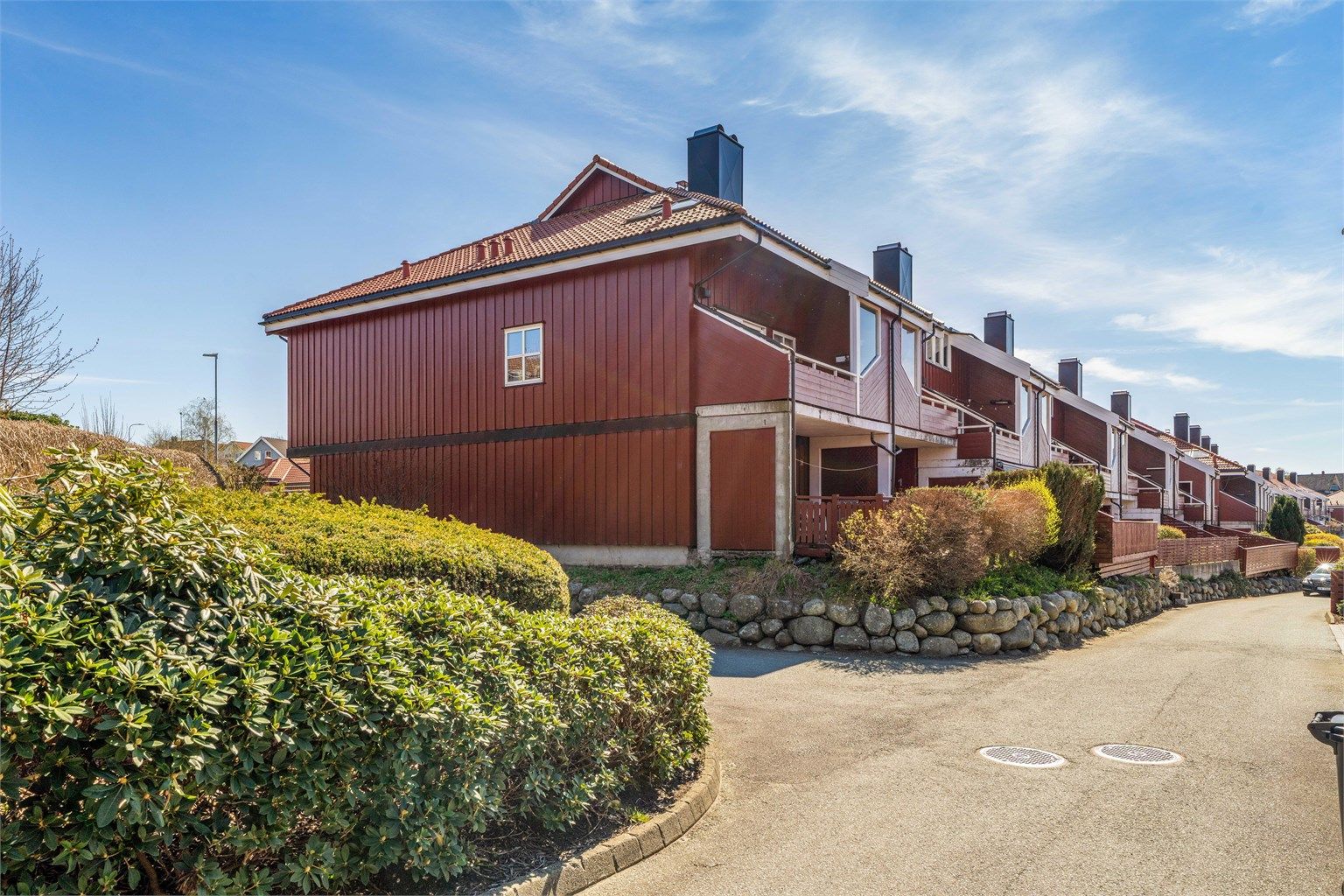 Eskelandshagen er et barnevennlig område med lite gjennomgangstrafikk.