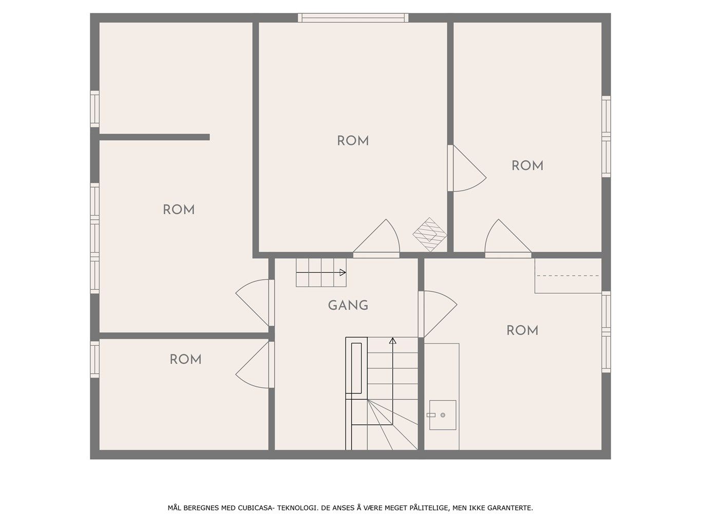 Plantegning 2 etasje 
