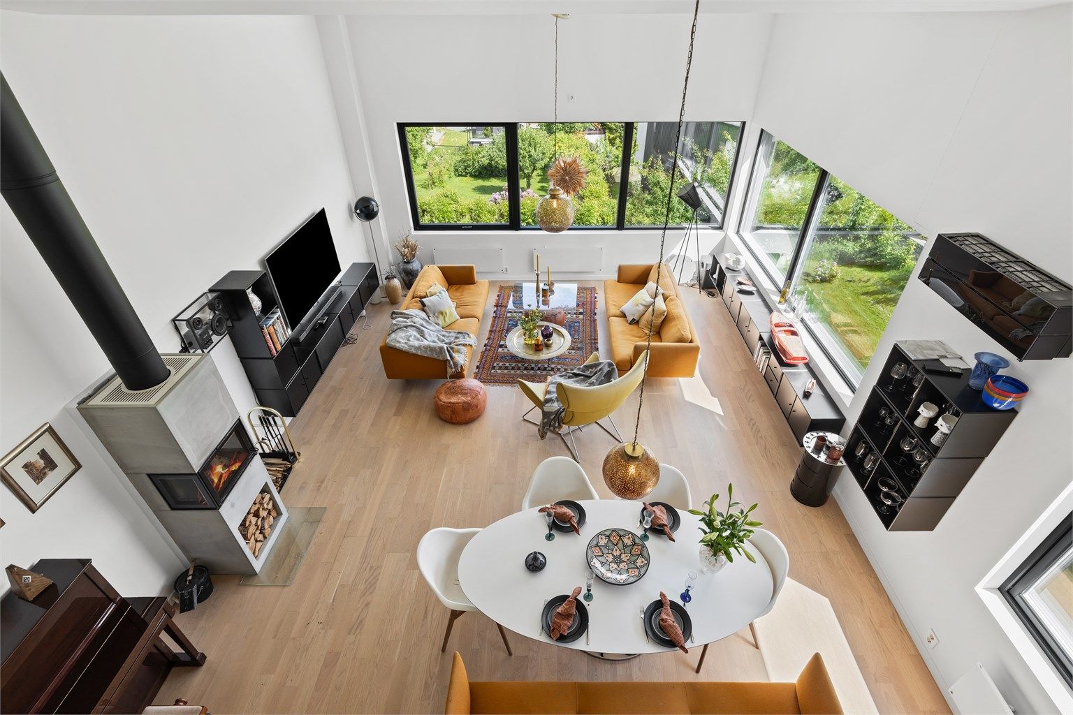 Lyst og flott med god takhøyde.