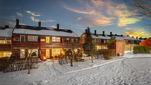 Hagen grensen til felles grøntareal