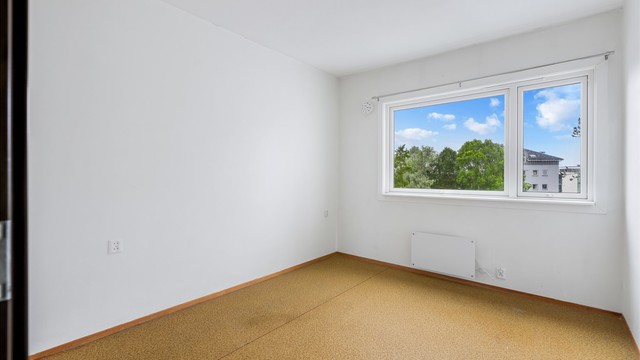Det tredje soverommet egner seg godt som barnerom, gjesterom eller kontor.