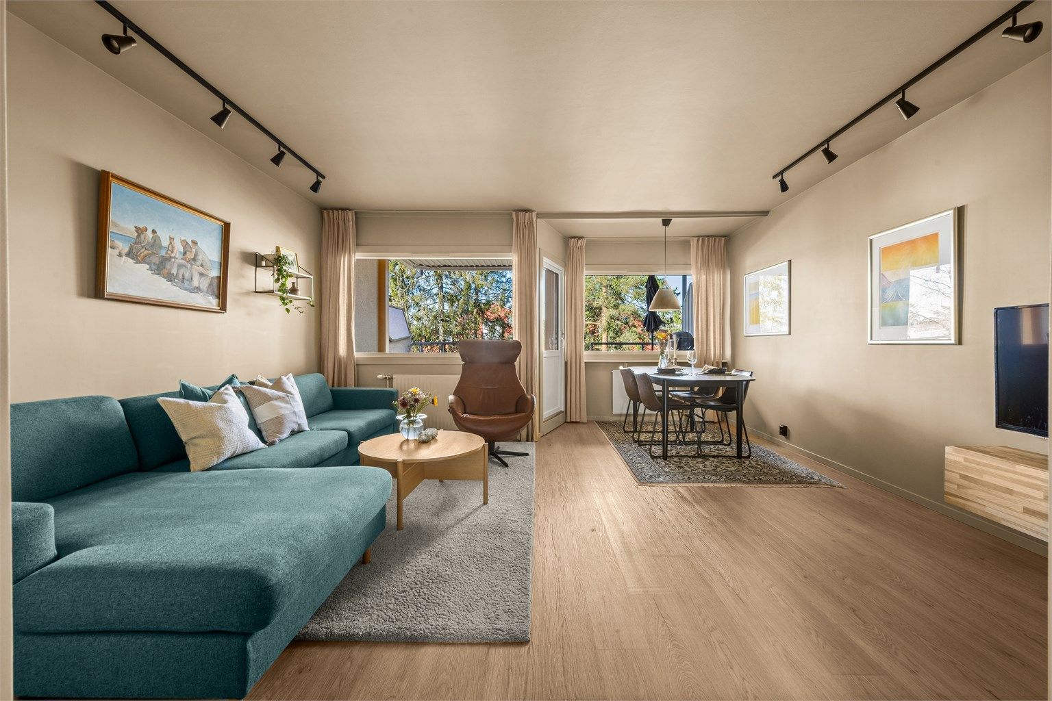 Velkommen til Oppsalstubben 4A! Foto: Martine Eren Jacobsen