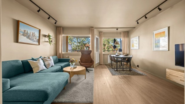 Velkommen til Oppsalstubben 4A! Foto: Martine Eren Jacobsen