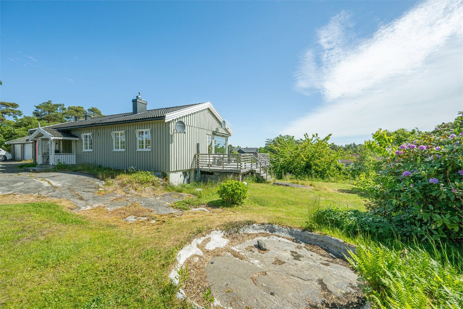 Eiendommen er oppført i 1970  