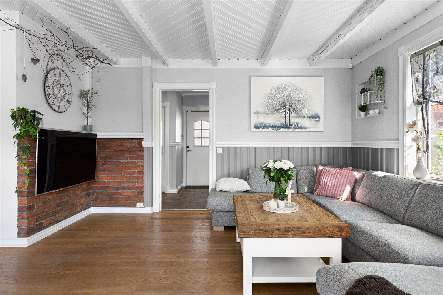 Plass til sofagruppe