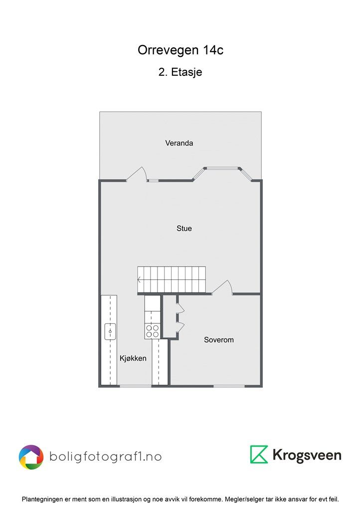 Plantegning 2. etasje