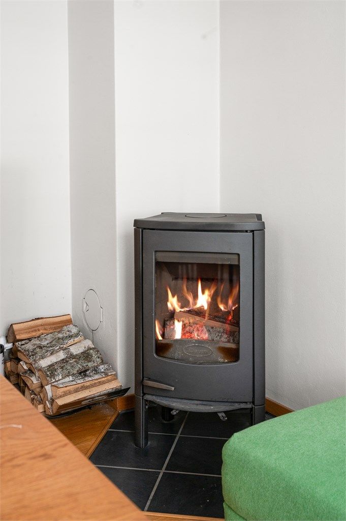 Peis varmer godt i de kalde månedene. 