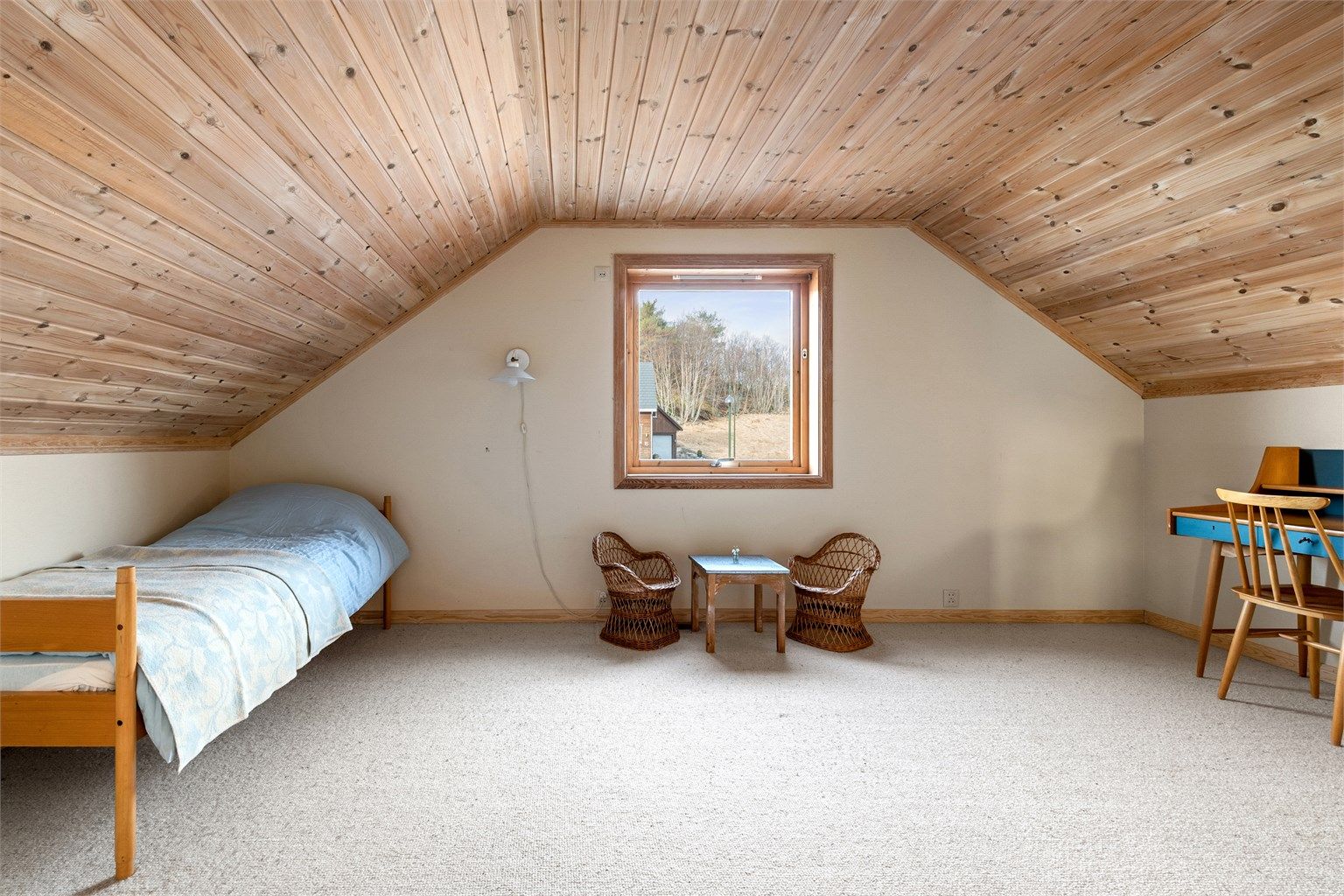 Soverom mot nord i 2. etasje