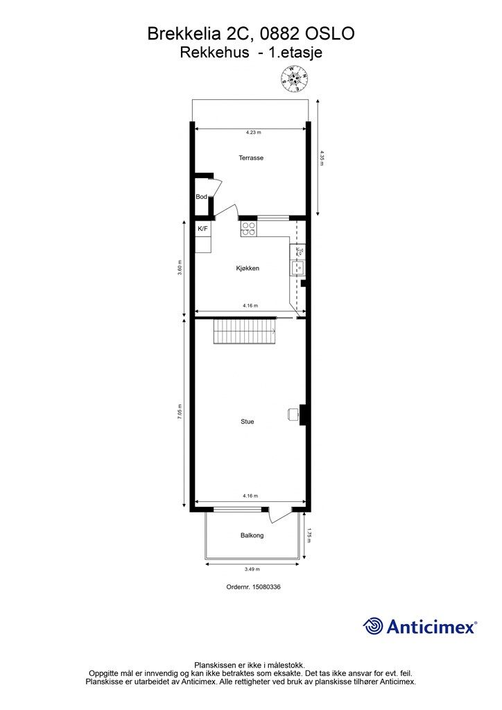 Plantegning - 1. etasje