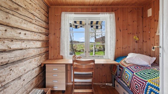 Soverommet i gamle-delen av boligen.