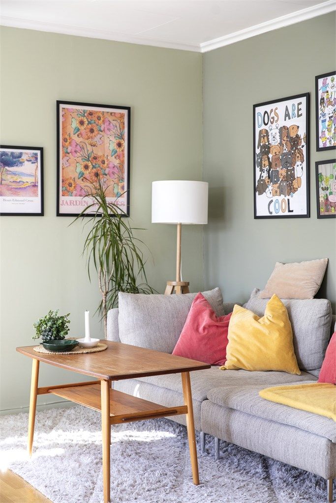 Sjarmerende og stilfull 2-roms leilighet i attraktive omgivelser. 