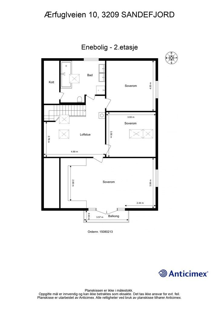 Plantegning 2.etasje