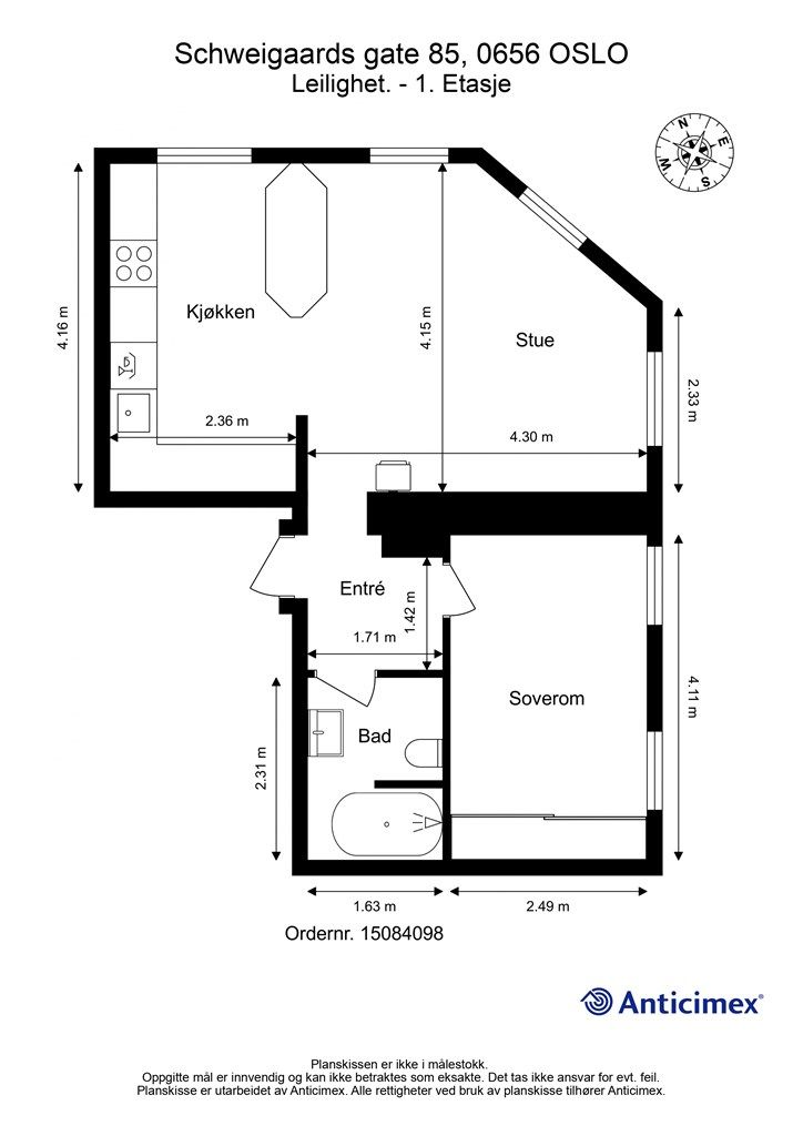 Planløsning.