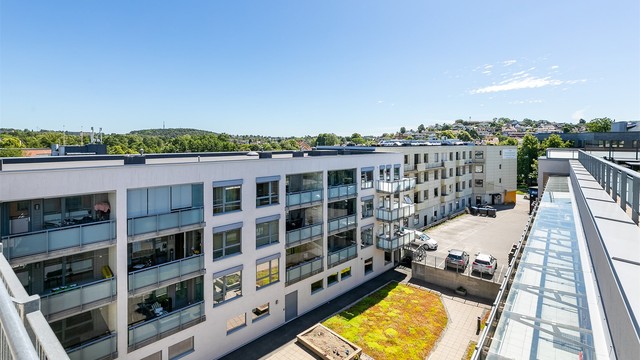 Bjørnåsen i nord er også inkludert i takaltanens vidstrakte utsikt.