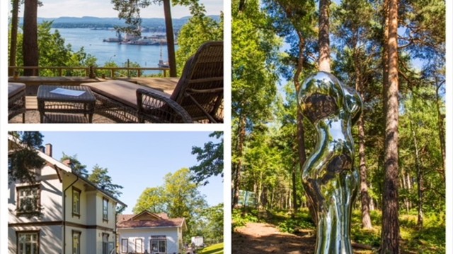 Gangavstand til Ekebergparken med skulpturparken, Ekebergrestauranten og flotte tur områder.