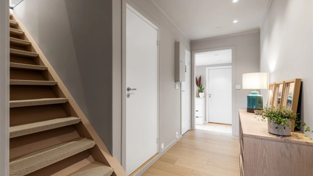 Boligen har Fibaro anlegg for lys og varmestyring