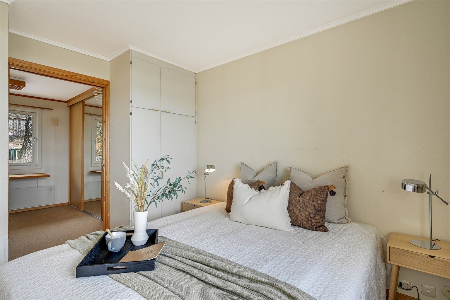 Her har du også et stort walk-in closet. 