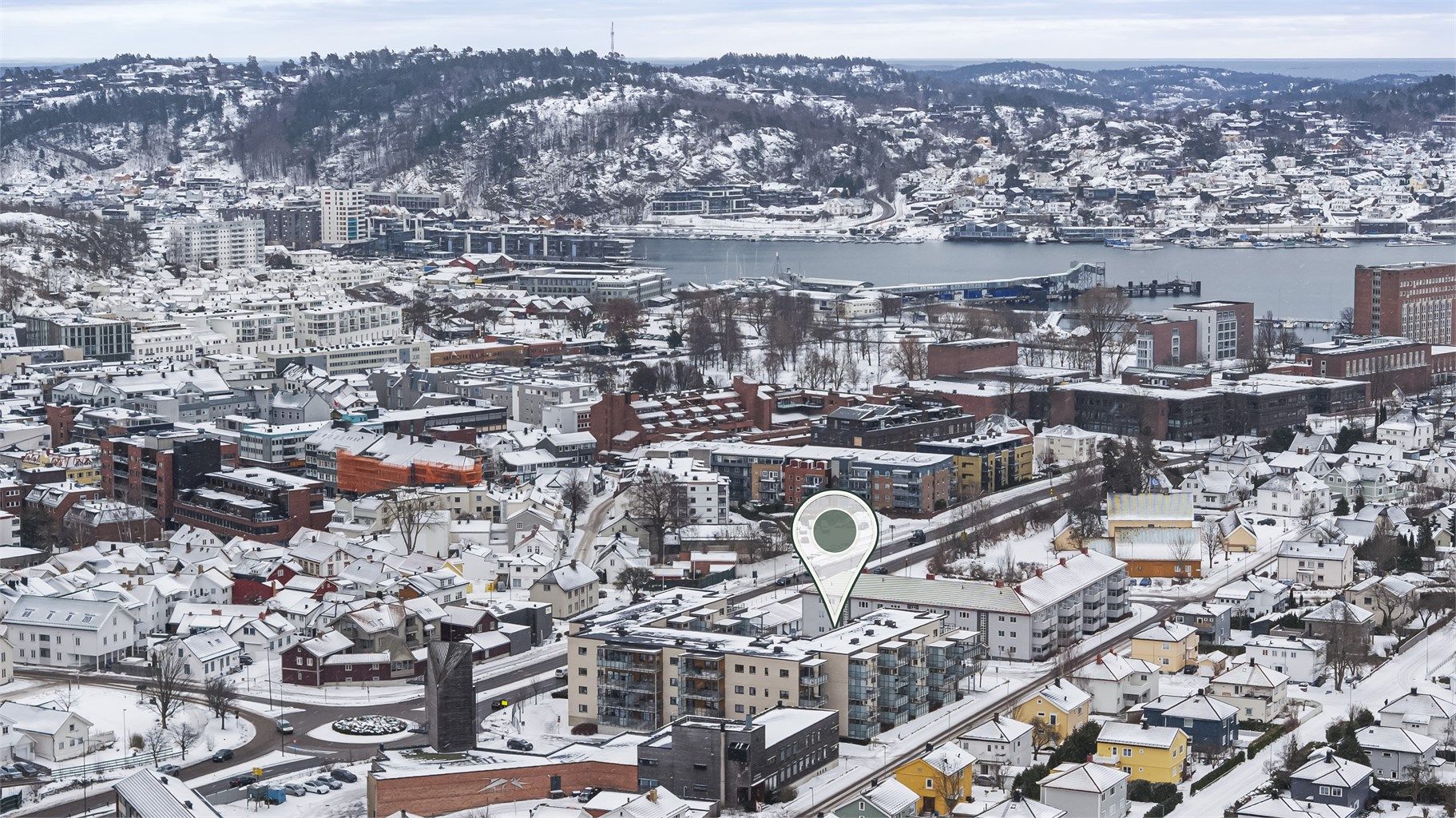 Bjørvikkvartalet ligger sentralt med kort vei til sentrum og havna