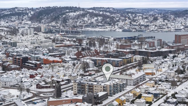 Bjørvikkvartalet ligger sentralt med kort vei til sentrum og havna