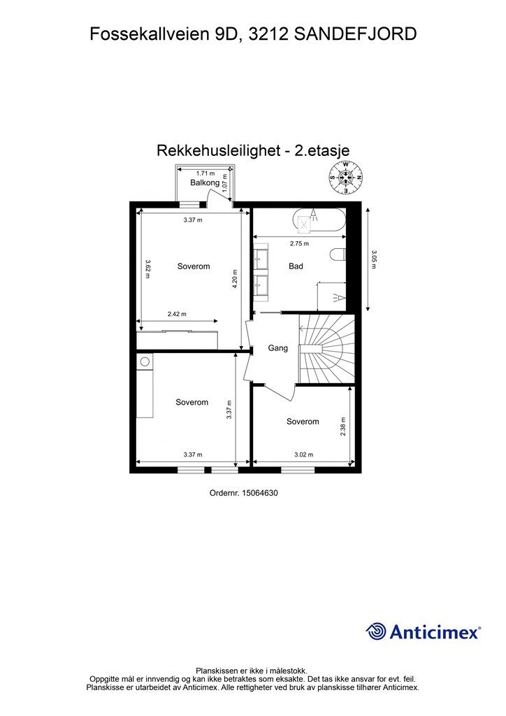 Plantegning 2.etasje