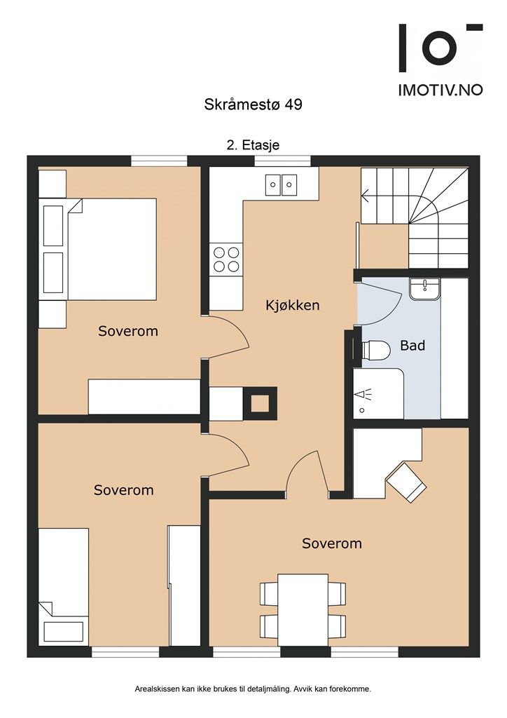 - Plantegning 2. etasje -