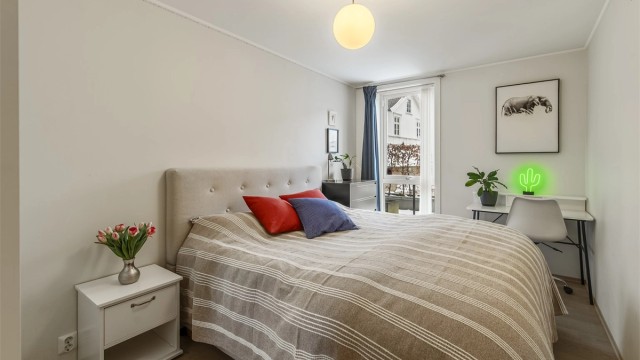 Gjesterom har også god størrelse